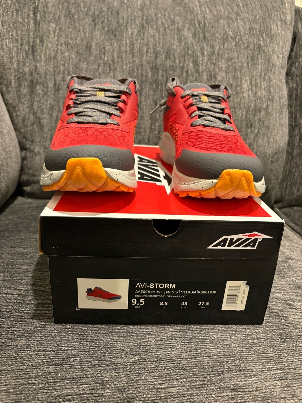 Avia Red Men's size 9.5 Running Sneakers